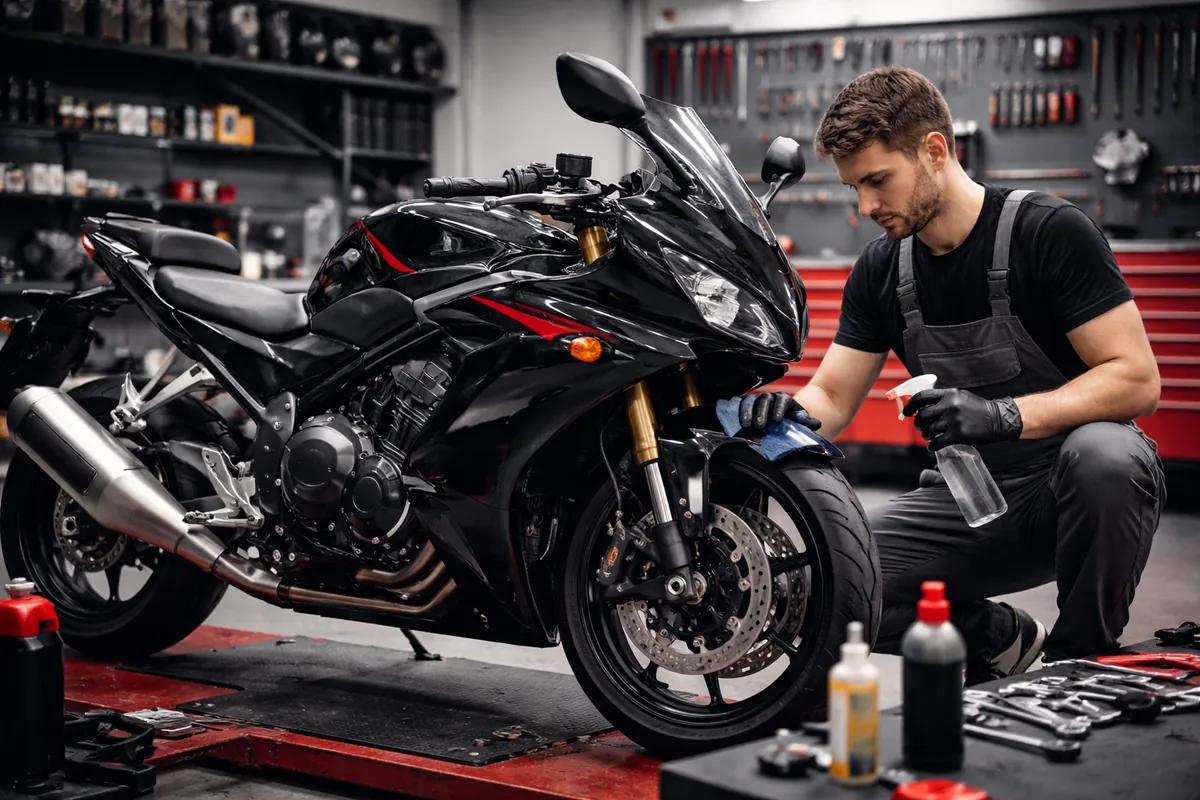 Comment effectuer un entretien approfondi d'une moto et d'un scooter