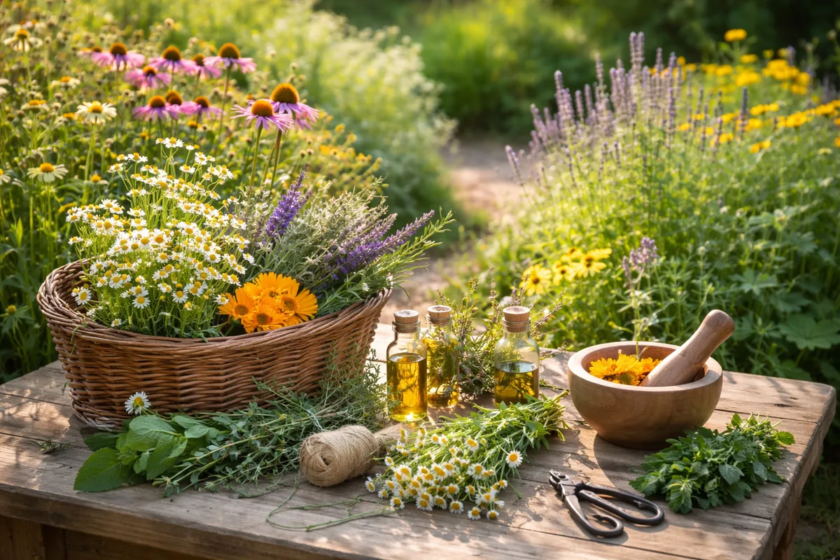 Les plantes médicinales et leur rôle dans le jardin