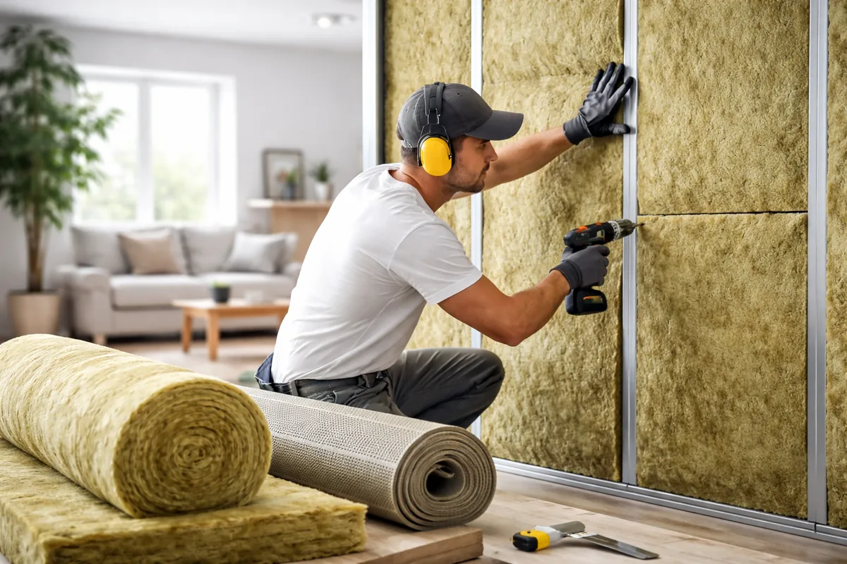Comment réaliser des travaux d'isolation phonique pour sa maison